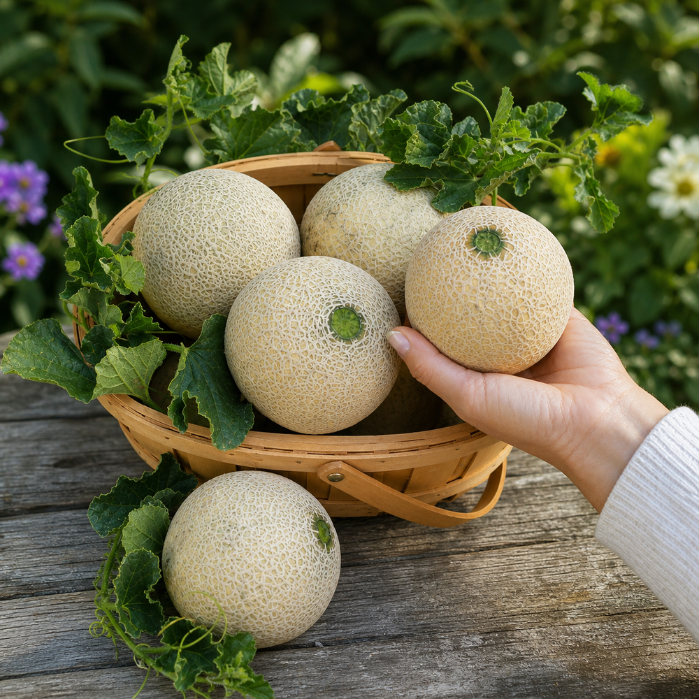 Sugar Cube Cantaloupe Starter Plant