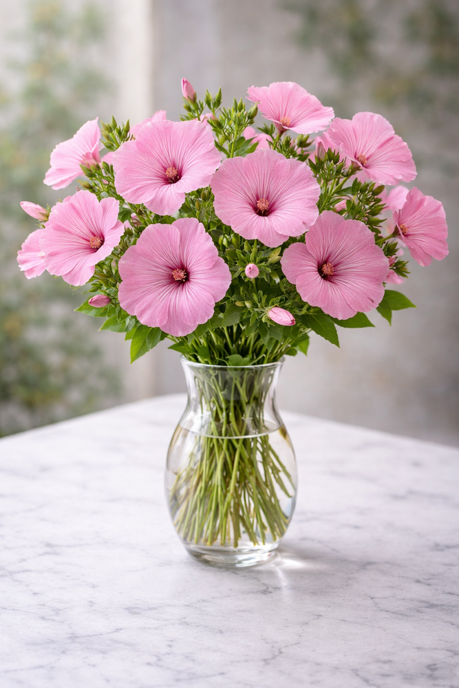 Silver Cup Lavatera – Flower Starter Plant