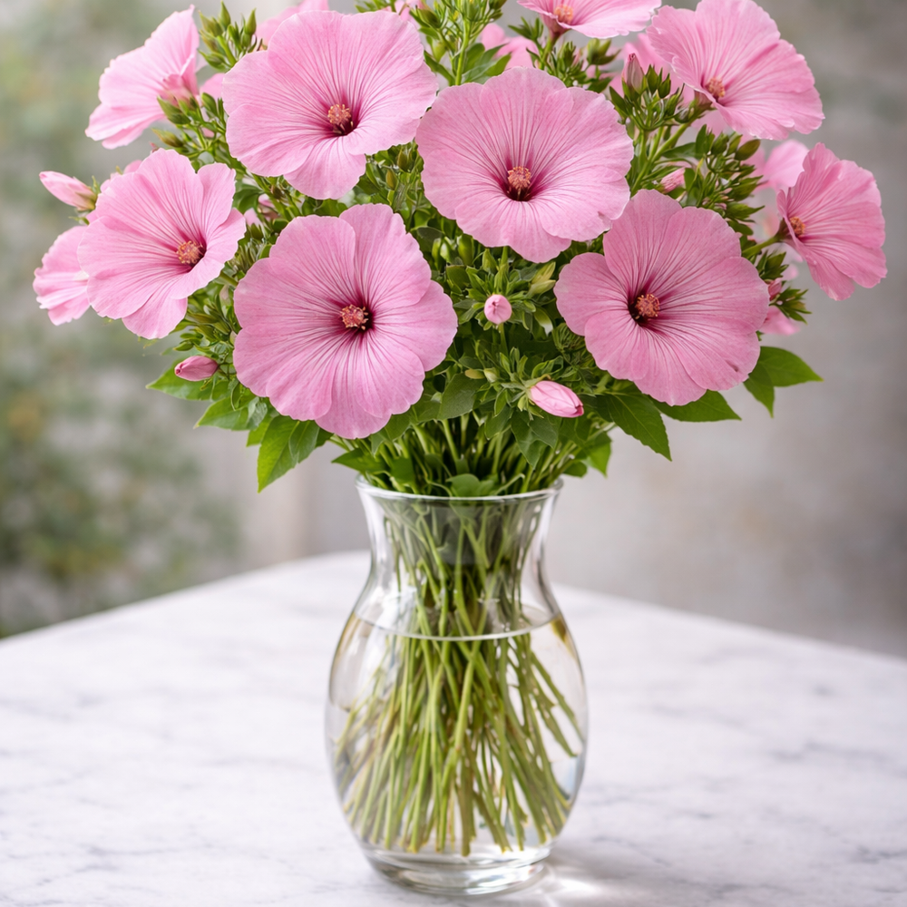 Silver Cup Lavatera – Flower Starter Plant