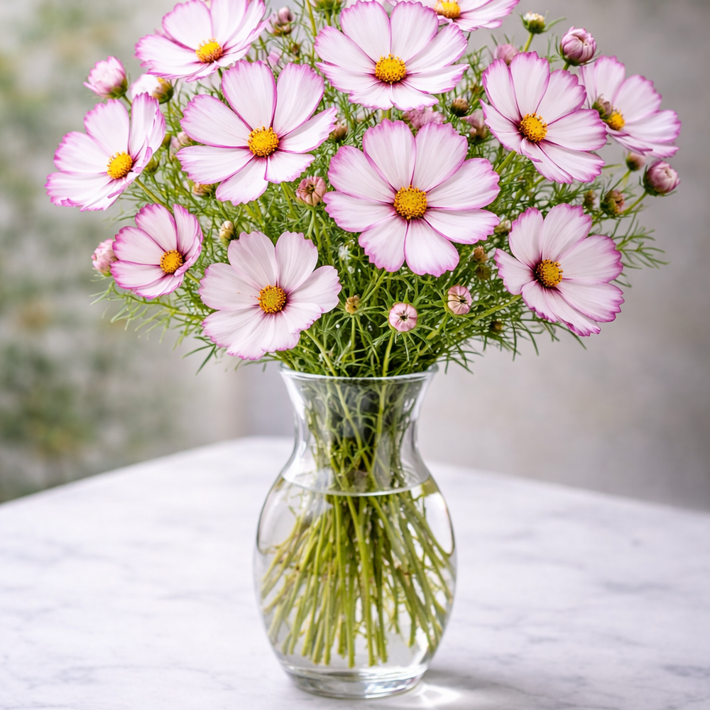 Cosmos ‘Sensation Picotee’ – Flower Starter Plant