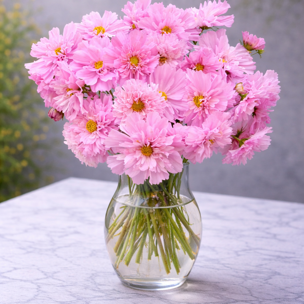 Cosmos ‘Rose Bon Bon’ – Flower Starter Plant
